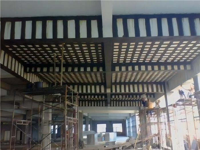 一局装饰UPII期装修改造项目结构加固工程B9加固专业分包